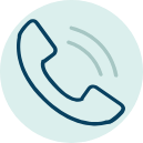 Call icon showing phone